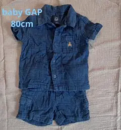 baby GAP 美品 デニムセットアップ 80cm