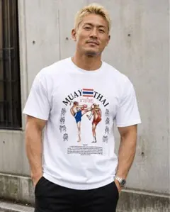 MUAY THAI ムエタイ プリントTシャツ トレーニング 【新品 】XL