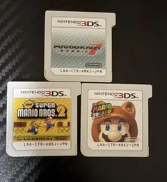 3DS ゲームソフト 3本セット マリオ