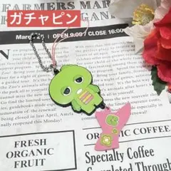 超美品 ガチャピン マスコット キーホルダー チャーム 人気 飾りのサムネイル