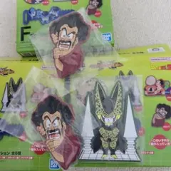 ドラゴンボール 一番くじ　セル　ミスターサタン　ラバーコレクション