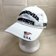 MUNSINGWEAR メンズ ゴルフキャップ ホワイトスポーティーのサムネイル