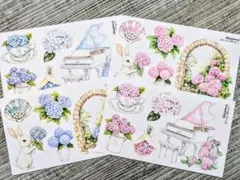 海外ステッカー ★装飾ステッカー★ 【M-3】韓国作家様 おすそ分け