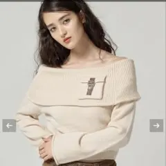 2025年最新】ポケット付き オフショルニット tina:jojunの人気アイテム