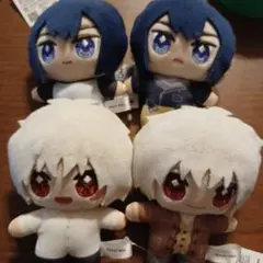 NO.6 ちょこ友ぬいぐるみ ナムコ限定 4種セット 紫苑 ネズミ - メルカリ