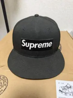 Supreme ブラックキャップ 6パネル - メルカリ