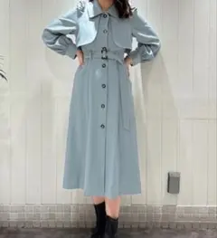 最終値下げREDYAZEL トレンチコート　グリーン