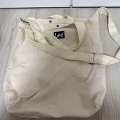 Lee キャンバス 2WAY トートバッグ ショルダー