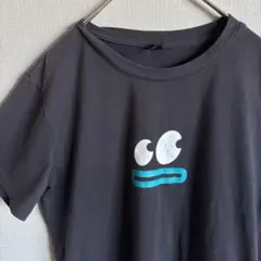 美品✨【S】グレー Tシャツ 半袖　ロゴ　シンプル　レディース　メンズ　無地