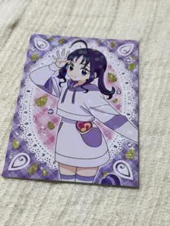 キミとアイドルプリキュア　カード 紫雨こころ