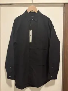 +J ユニクロ　スーピマコットン　オーバーサイズシャツ　Mサイズ