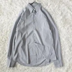 【美品】プラダ PRADA ボタンダウンシャツ 長袖シャツ チェック コットンのサムネイル