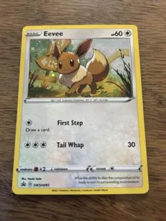 旧裏 イーブイ Eevee 英語 プロモ れんさしんか ポケカ ポケモンカード