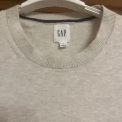 used GAP コットン ニット Lサイズ [クリーム色] 洗えるセーターのサムネイル