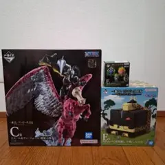 ツ*ミ様 一番くじ ワンピース EX 悪魔を宿す者達 vol.3 C、E、F賞