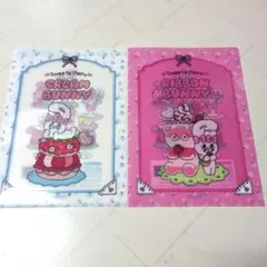 セブンイレブン　エスターバニー A5クリアファイル 2種