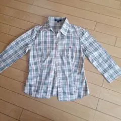 BURBERRY LONDON 五分袖シャツ ノバチェック 7号