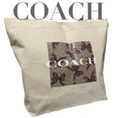 COACH コーチ A4 トートバッグ カジュアル 硬めキャンバス 2025福袋