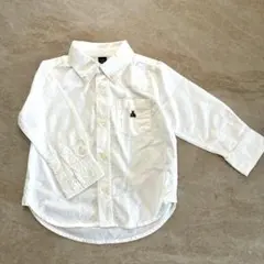 baby GAP 白　長袖　シャツ　95 3years