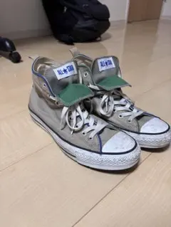 CONVERSE ALL STAR ハイカットスニーカー ベージュ/グリーン