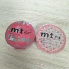 mt ex おしゃまなリャマ☆ピンク花