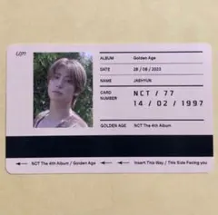 NCT2023 golden age ジェヒョン JAEHYUN トレカ