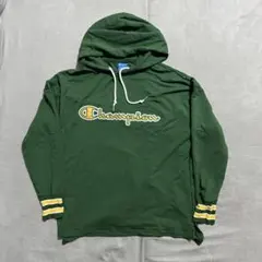 Champion グリーン パーカー Mサイズ