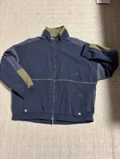 adidas ウーブンジャケット Lネイビー/オリーブ