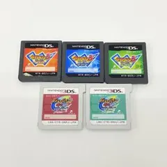 ニンテンドー DS 3DS イナズマイレブン ソフト 5本セット 動作品