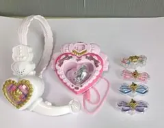 ​【限定リボン付】プリキュア アイドルハートブローチ ＆ アイドルマイクセット