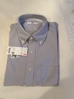 未使用、タグ付きUNIQLO ドライノンアイロンジャージーシャツ　半袖のサムネイル