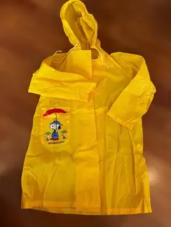 スヌーピー イラスト付き 120レインコート