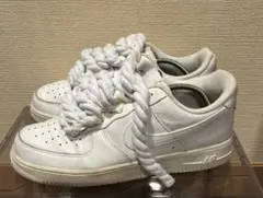 【クリーニング済み】 NIKE エアフォース1 ロープシューレース
