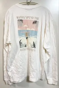 カヒコ　メンズLサイズ　長袖Tシャツ