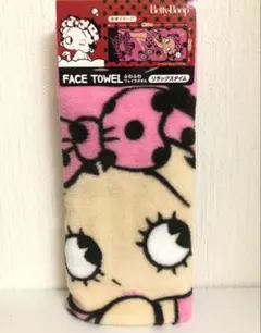 ベティ・ブープ　ふわふわフェイスタオル　Betty Boop　タオル　ベティ