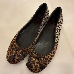 GUCCI ヒョウ柄フラットシューズ 22.5のサムネイル