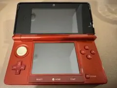 【美品】Nintendo 3DS フレアレッド とび森