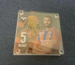 アルビレックス新潟　クリスマスガラポンL賞　サイン入りアクスタ　舞行龍ジェームズ