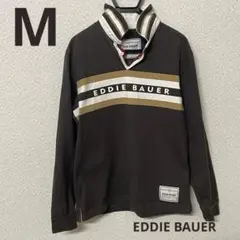 Eddie Bauer エディーバウアー ラガーシャツ 長袖 メンズ M