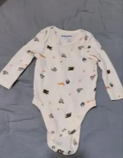 OLD NAVY 動物柄ロンパース 0-3M 新品