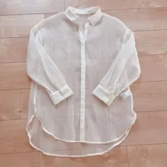 GU★シアーシャツ★S