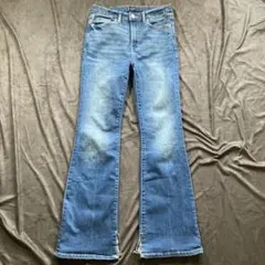 GAP フレアデニム 70s flare レディース 美脚 ブーツカット Y2K