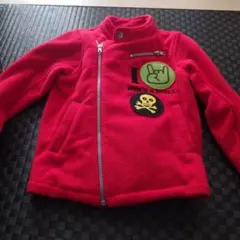 赤いフリースジャケット PARTY PARTY 120