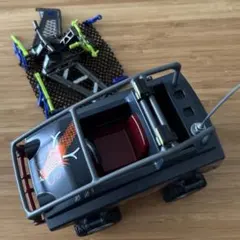 新品プレイモービル 水陸両用車と捕獲グライダー