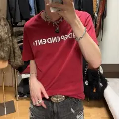 INDEPENDENT Tシャツ インディペンデント スケーター　赤　y2kのサムネイル