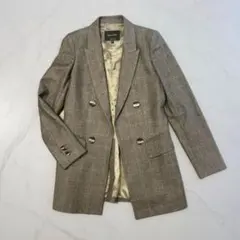 超美品です。Massimo Dutti ダブルブレストテーラードジャケット