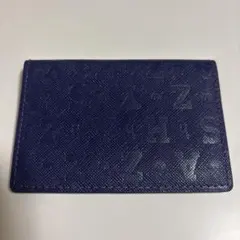 ネイビー・ライトブルー パスケース