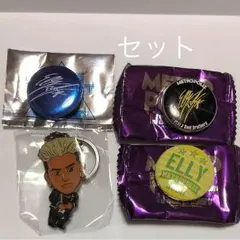 ELLY 缶バッジ 首振りキーホルダー