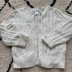 【美品】Ralph Lauren カーディガン 24M アイボリー