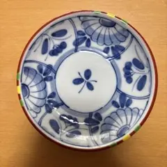 【新品】美濃焼 赤絵草取皿 5枚セット